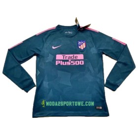 Koszulka Atlético Madryt Trzeci Stroje Piłkarskie 2017/18 Długi Rękaw